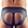 Svenjoyment Jockstrap Joy Zip Noir-Bleu
